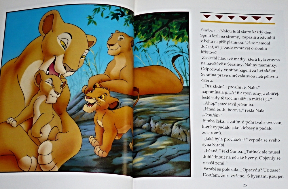 Výsledek obrázku pro knihy lvího krále
