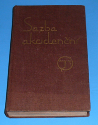 Sazba akcidenční - díl I.+II. .,1920